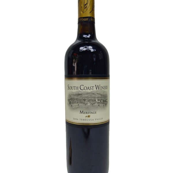 2006 MERITAGE TEMECULA VALLEY SOUTH COAST-WINERY